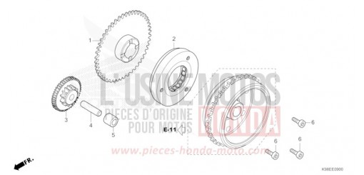 STARTING CLUTCH CBF125NAM de 2021